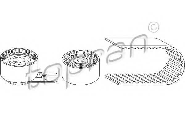 TOPRAN 723 054 Timing Belt Kit